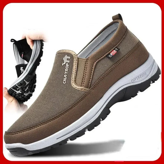 *TROP * New Mark * Zapatos informales para hombre, mocasines clásicos, suela suave antideslizante, cómodas zapatillas Retro